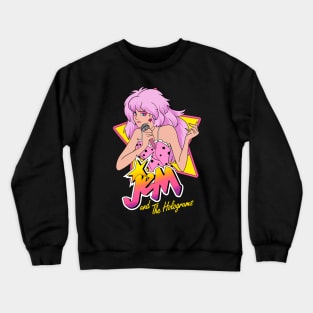 Jem and the holograms Rockstar Crewneck Sweatshirt